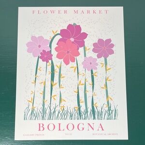 Floral Market Botanical Archive BOLOGNA Italy No. 22 Gallery Print